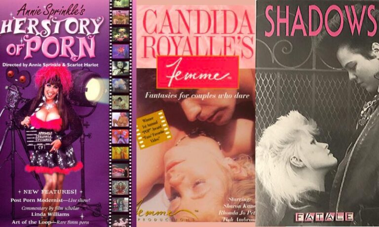 Porn for women pioneers films: Herstory of Porn, Femme and Shadows boxcovers