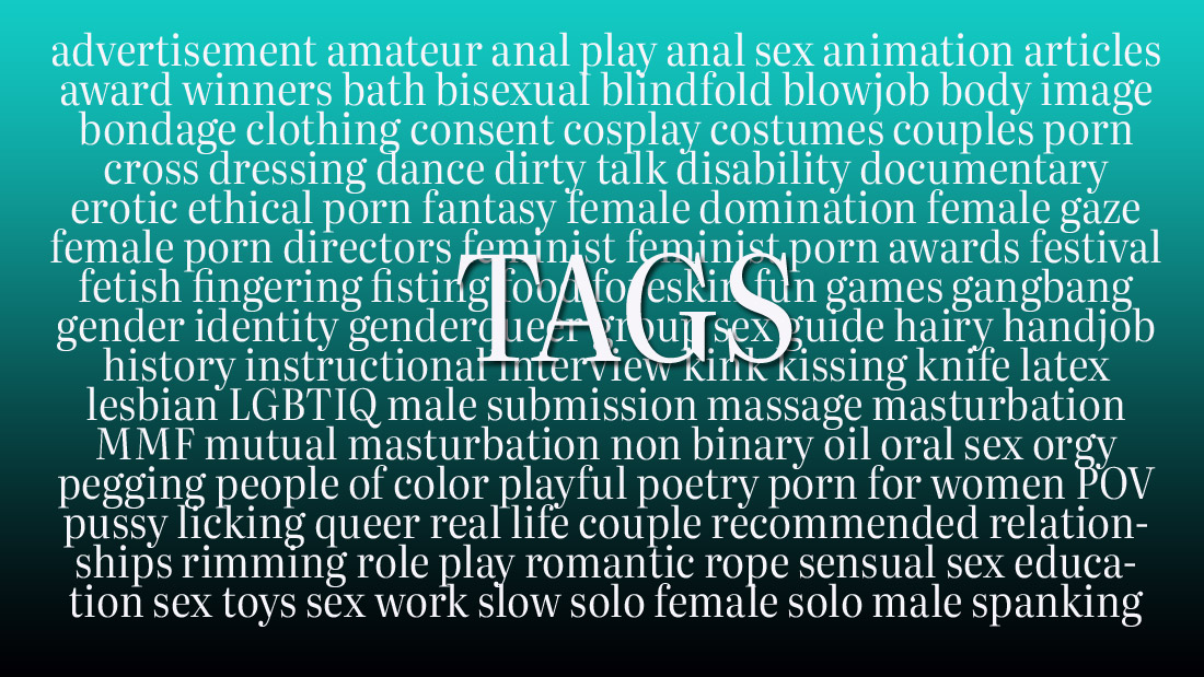 Porn for women tags - taxonomy, description of women's porn
